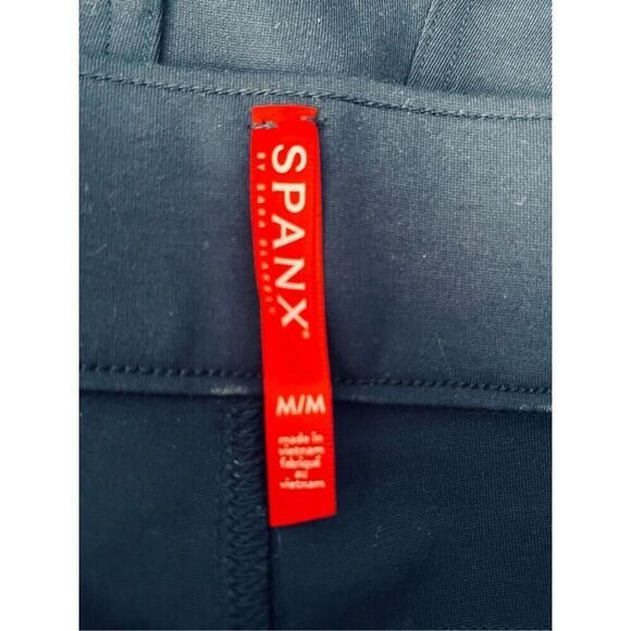 Brand New Spanx Ponte Ankle-Length Leggings Navy Blue Size Medium A309030 - Picture 6 of 11